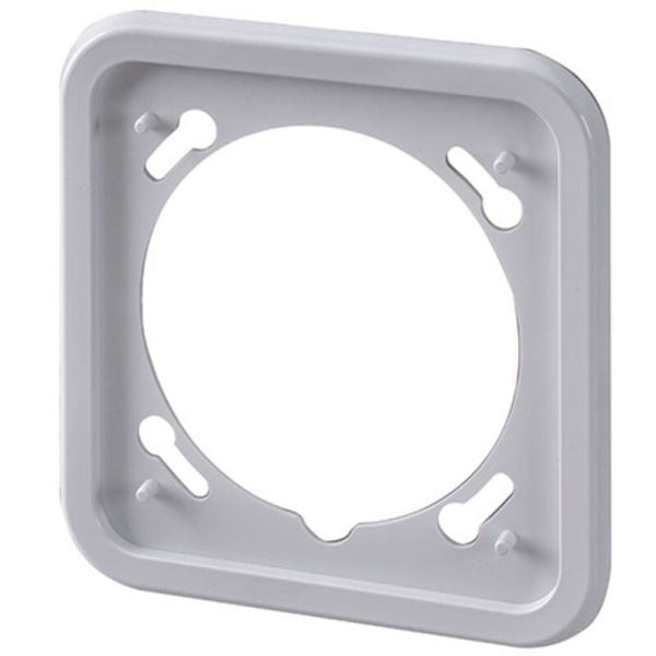 MENNEKES - Abdeckrahmen 1-F. für Cepex Lichtgrau