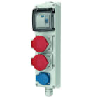 MENNEKES - Cee-Steckdosenleiste 1xSSTD 2X16/5 +Abs.