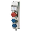 MENNEKES - Cee-Steckdosenleiste 1xSSTD 1X16/3 1X16/5 +Abs.