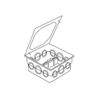 HKL - Potential Ausgleichsschiene in UP-Dose mit Deckel