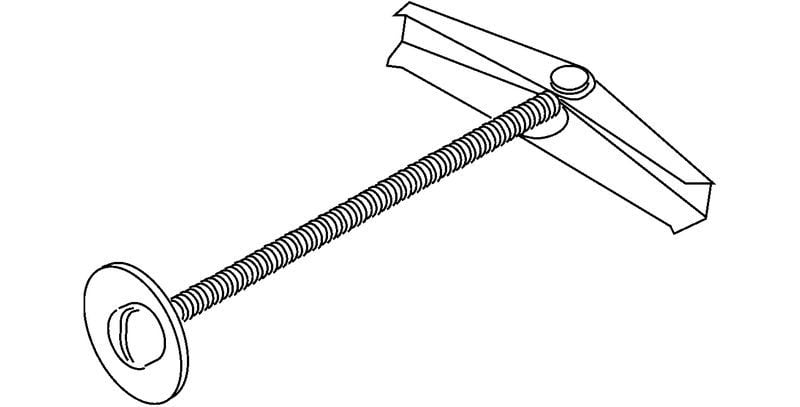 HKL - Federklappdübel M4