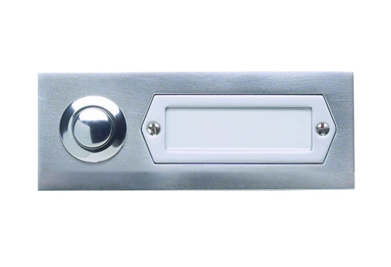 GROTHE - AP-Klingelplatte Aluguss 1 Taste, max.24V, (Typ ETA 501 GA)