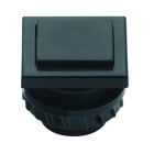 GROTHE - Taster (Kontakt), schwarz KKO 1381 SW/SW, (Typ PROTACT 681 KS)