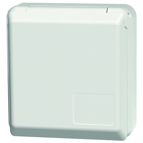 MENNEKES - Anbau Schuko-Wandsteckd. Cepex 16A 2P+E 230V IP44 Alpinweiß