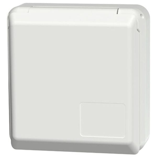 MENNEKES - Anbau Schuko-Wandsteckd. Cepex 16A 2P+E 230V IP44 Alpinweiß