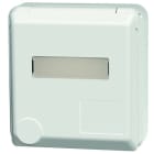 MENNEKES - Anbau Schuko-Wandsteckd. Cepex 16A 2p+E 230V IP44 alpinweiß m.Beschr.