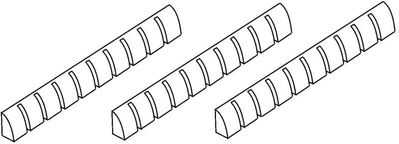 HKL - Bezeichnungs-Element Aufschrift L (10x)