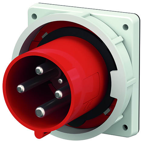 MENNEKES - CEE-Anbaugerätestecker 63A 4p 400V 6h IP67