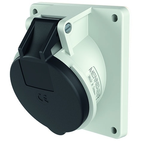 MENNEKES - Cee-Anbausteckdose 16A 4P 600-690V 5H IP44