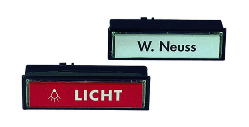 GROTHE - Ersatztaster, brauner Rand (Typ KKO 2112 BR)