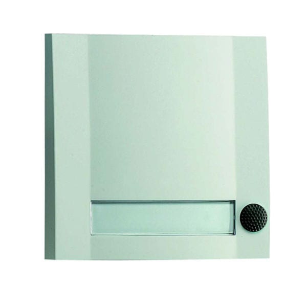 GROTHE - AP-Tasterplatte m.1 Taste weiß/schwarz, (Typ DOMOLUX WS/SW 2151)