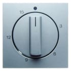 BERKER - S.1/B.x Zentralstück für 15 Min. Zeitschaltuhr alu matt
