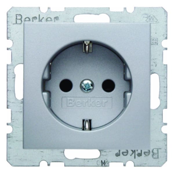 BERKER - S.1/B.x SSD mit erhöhtem alu matt