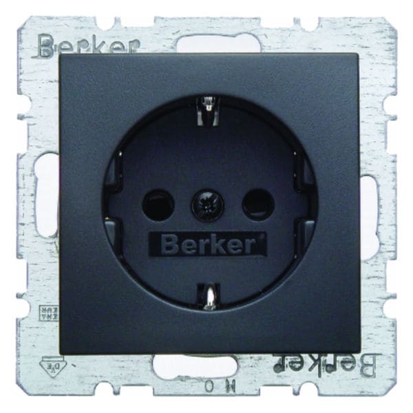 BERKER - S.1/B.x SSD mit erhöhtem anthrazit matt