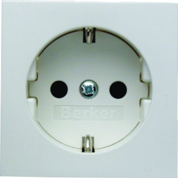 BERKER - S.1/B.x SSD mit erhöhtem polarweiß matt