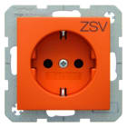 BERKER - S.1/B.x SSD mit Aufdruck ZSV orange matt