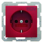 BERKER - S.1/B.x SSD mit Aufdruck EDV rot matt