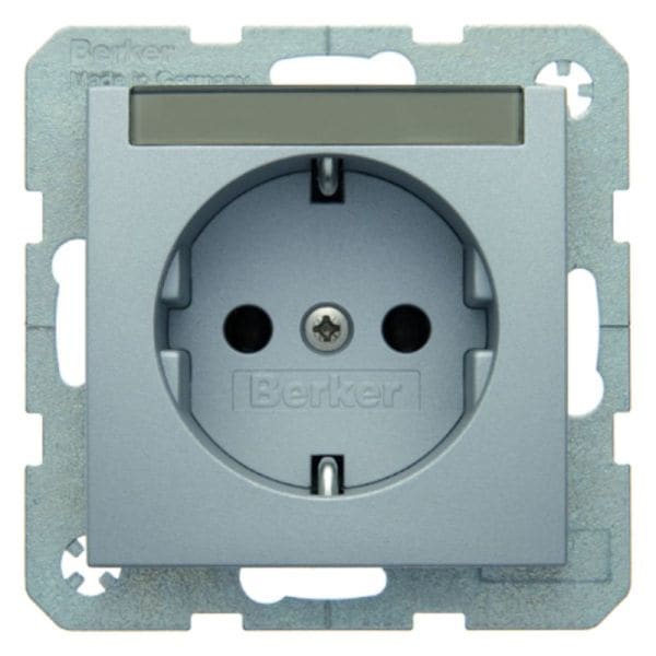 BERKER - S.1/B.x SSD mit Schriftleiste alu matt