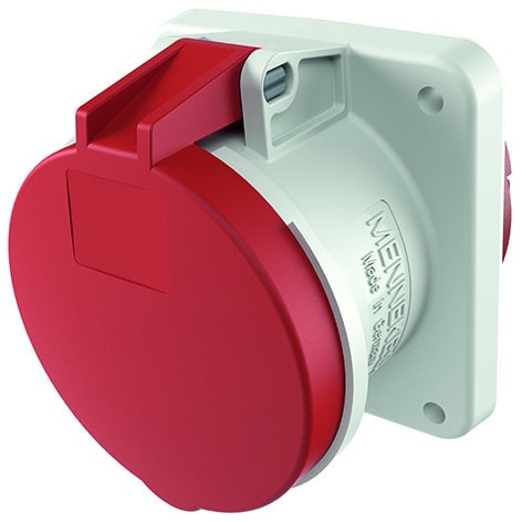 MENNEKES - Cee-Anbausteckdose 63A 5P 400V 6H IP44