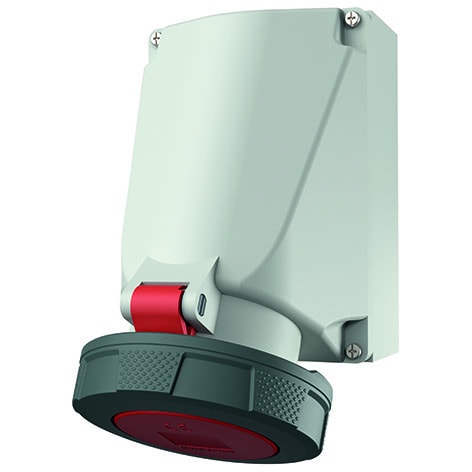 MENNEKES - Cee-Wandsteckdose 63A 4P 400V 6H IP67