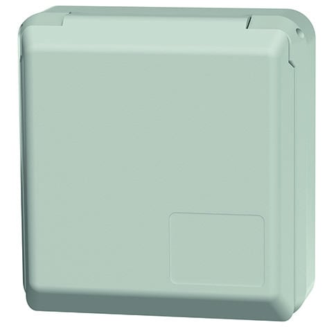 MENNEKES - Anbau Cee-Wandsteckd. Cepex 16A 3P 230V 6H IP44 Lichtgrau