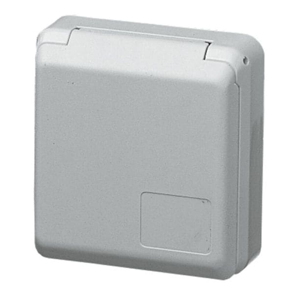 MENNEKES - Anbau Cee-Wandsteckd. Cepex 16A 3P 230V 6H IP44 Lichtgrau