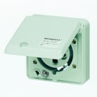 MENNEKES - Cee-Wandsteckdose Cepex 16A 5P 400V 6H IP44 Lichtgrau