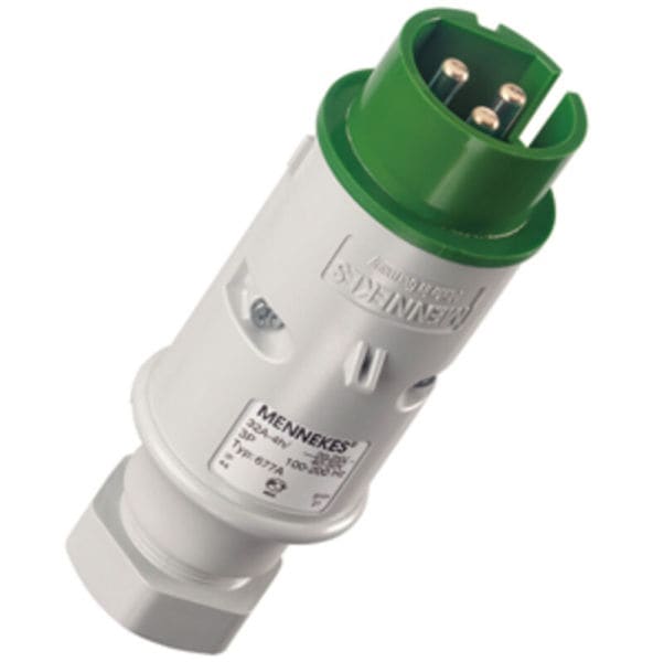 MENNEKES - CEE-Stecker 32A 3p 40-50V 4h IP44 100-200Hz