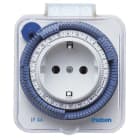 THEBEN - Timer 26 m.Schiebesegmente Schutzart IP 44, weiß