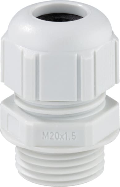 SPELSBERG - Kabelverschraubung, M20, lichtgrau, IP68/IP69, halogenfrei, KVR M20-GDB