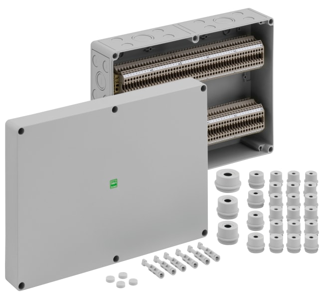 SPELSBERG - Reihenklemmengehäuse, IP54/IP66 , max. Leiterquerschnitt 4², RK 4/100-100x4²