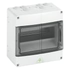 SPELSBERG - Kleinverteiler, grau, IP65, 9 Teilungseinheiten, Schlagfestigkeit IK07, AK 09