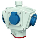 MENNEKES - Delta Box 3xSSTD 1X16/ IP44