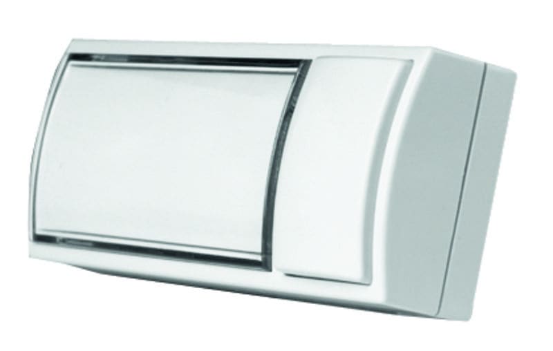 GROTHE - AP-Klingeltaster weiß, beleuchtet max.12V (1,5A), (Typ MONTILUX)