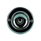 GROTHE - Kontakt-Schale mit 1 Taste Messing glanz verchromt, (Typ KS 2076)