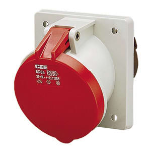 MENNEKES - Cee-Anbausteckdose 63A 4P 400V 6H IP44