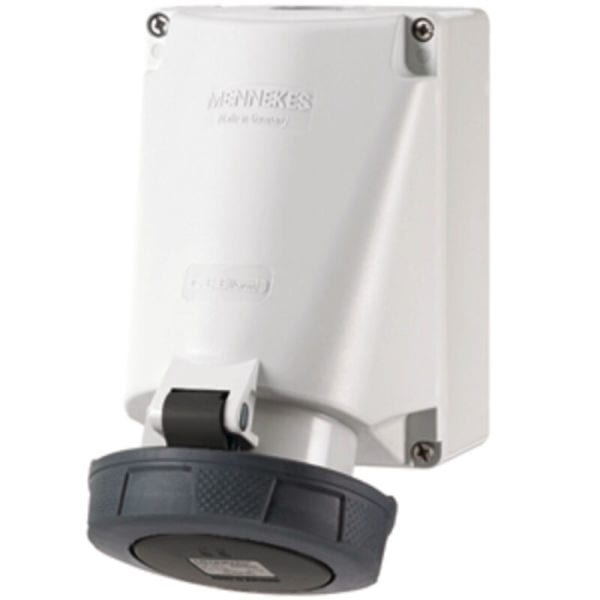 MENNEKES - Cee-Wandsteckdose 63A 4P 500V 7H IP67