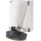 MENNEKES - Cee-Wandsteckdose 63A 4P 500V 7H IP67