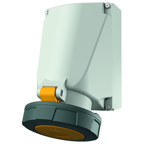 MENNEKES - Cee-Wandsteckdose Twincontact 63A 5P 110V 4H IP67