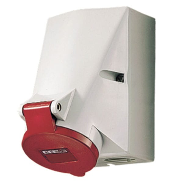 MENNEKES - Cee-Steckdose Hw/Vn 32A 5P 400V 6H IP44