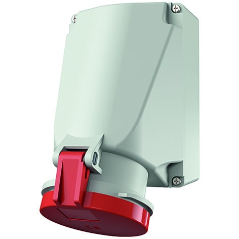 MENNEKES - Cee-Steckdose Hw/Vn 63A 5P 400V 6H IP44