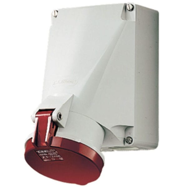 MENNEKES - Cee-Steckdose Hw/Vn 63A 5P 400V 6H IP44