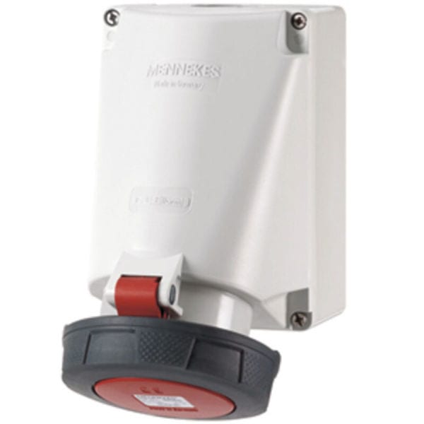 MENNEKES - Cee-Steckdose Hw/Vn 63A 5P 400V 6H IP67