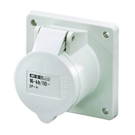 MENNEKES - Cee-Anbausteckdose 16A 3P 50-250V 3H IP44