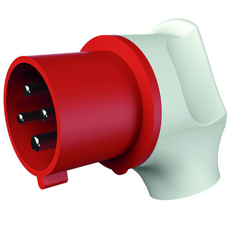 MENNEKES - CEE-Winkelstecker 32A 4p 400V 6h IP44
