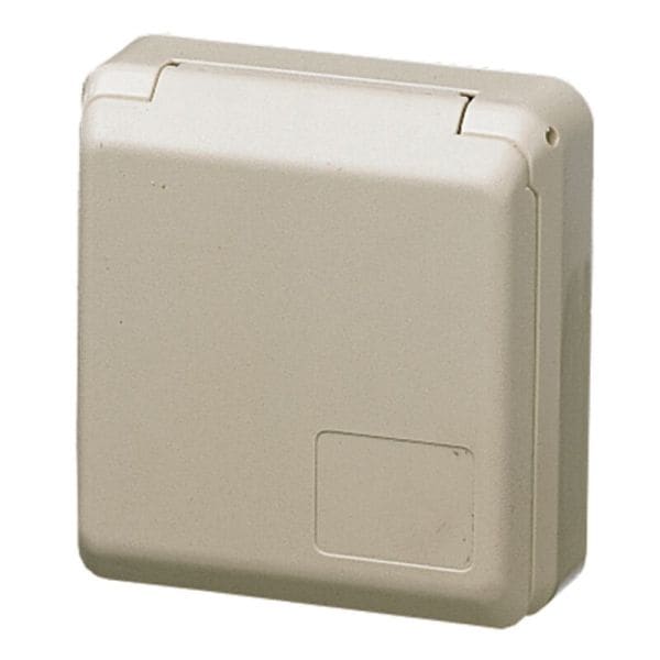 MENNEKES - Anbau Cee-Wandsteckd. Cepex 16A 4P 230V 9H IP44 Perlweiß
