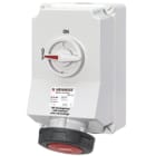 MENNEKES - Cee-Steckdose Abschaltbar 63A 4P 400V 6H IP67