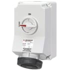 MENNEKES - Cee-Steckdose Abschaltbar 63A 4P 500V 7H IP67