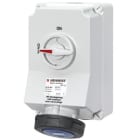 MENNEKES - Cee-Steckdose Abschaltbar 63A 5P 230V 9H IP67