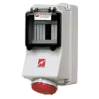 MENNEKES - Cee-Steckdose Abgesichert 16A 4P 400V 6H IP44
